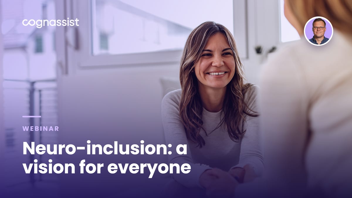 Neuro-inclusion: a vision for everyone