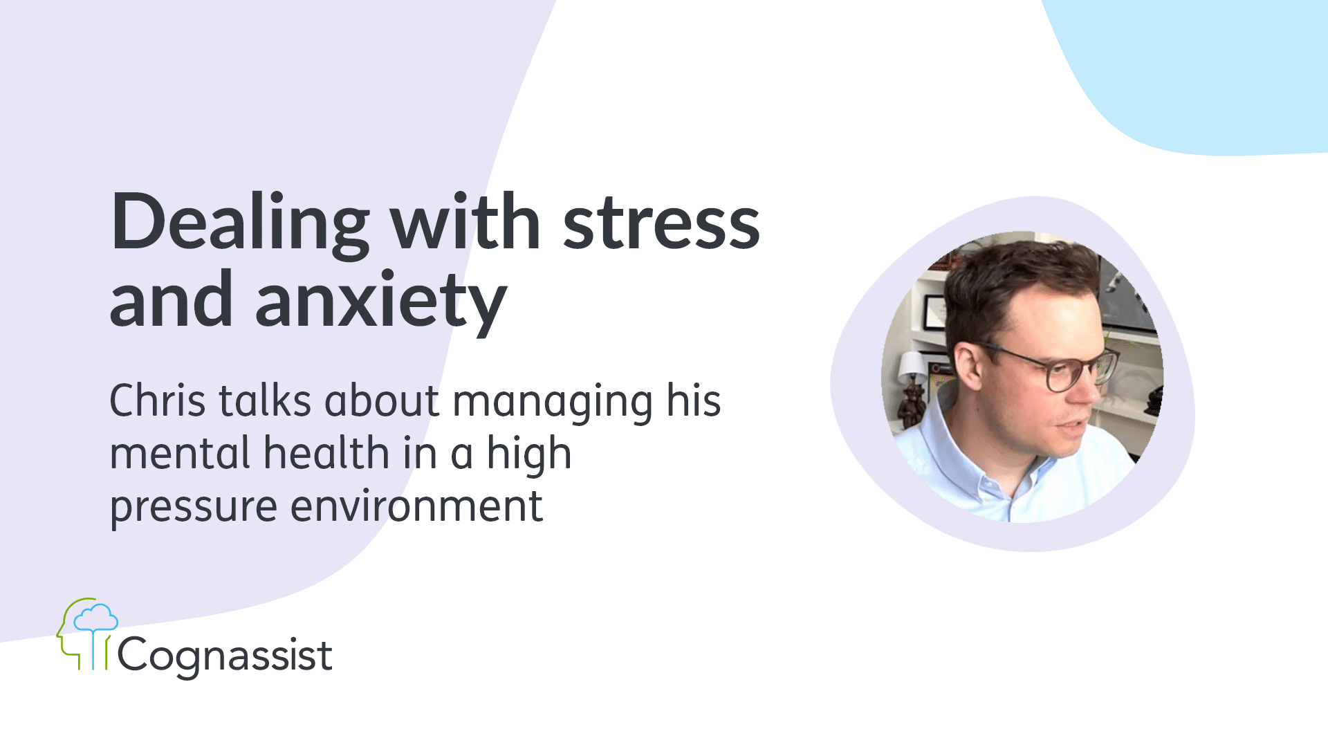 CEO talks about dealing with stress and anxiety