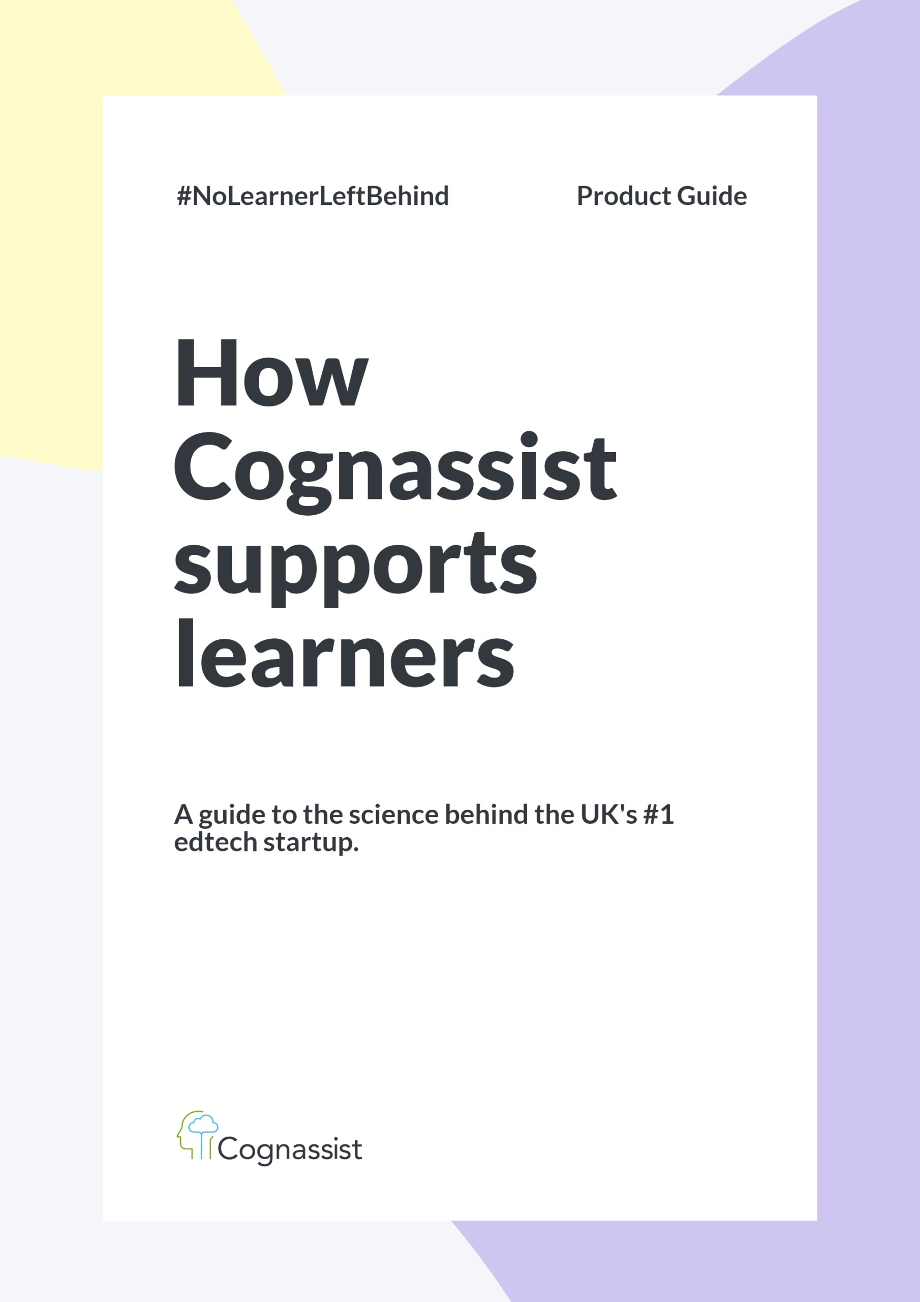 Image: How Cognassist supports learners handbook cover